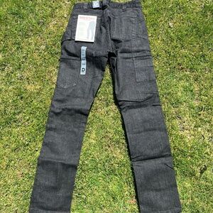 Dovetail Workwear Maven Slim Black Denim Brand New Size 8x32